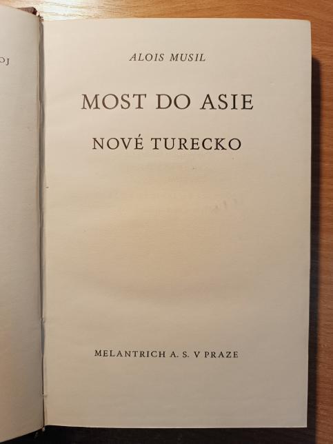 Most do Asie: Nové Turecko