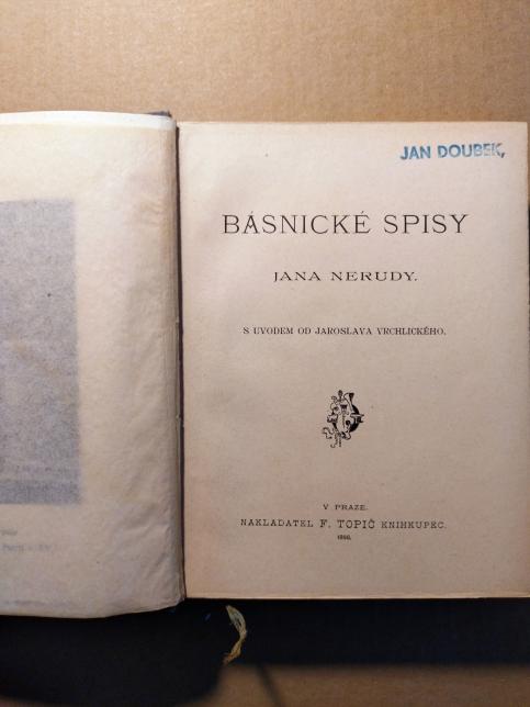 Básnické spisy Jana Nerudy