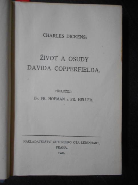 Život a osudy Davida Copperfielda