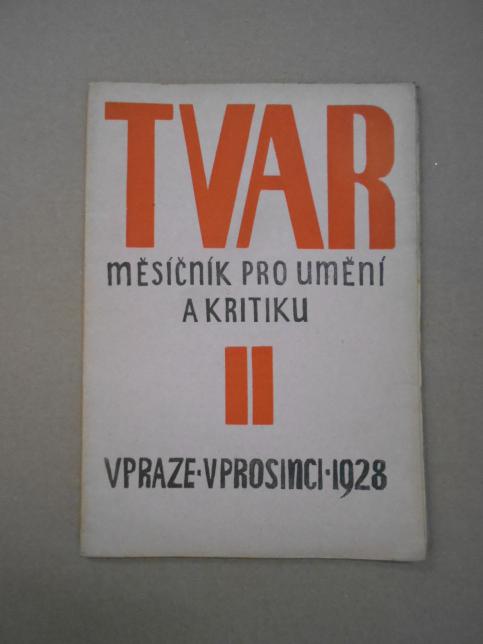 Tvar / měsíčník pro umění a kritiku / v prosinci1928