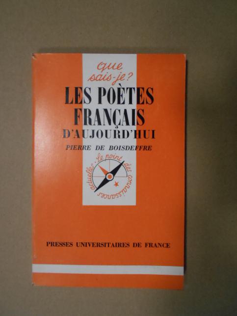 Les poètes français d'aujourd'hui