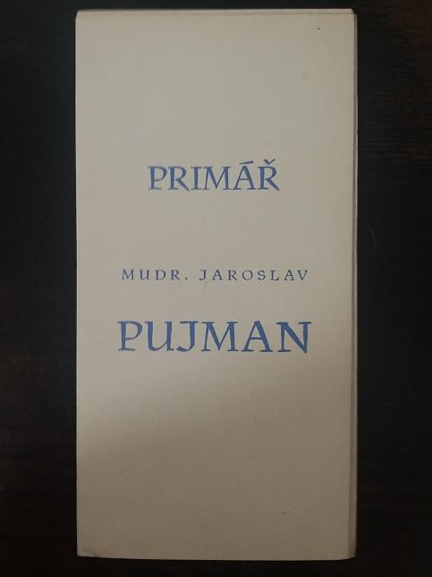 Primář MUDr Jaroslav Pujman