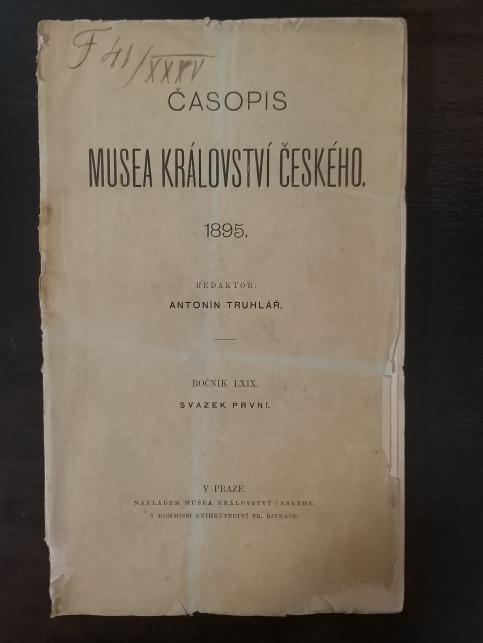 Časopis Musea království českého 1895