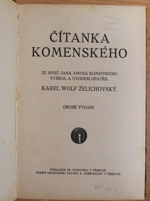 Čítanka Komenského