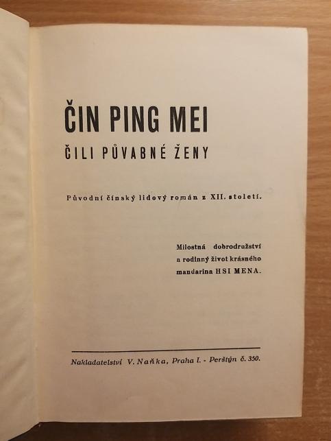 Půvabné ženy (Čin-Ping-Mei)