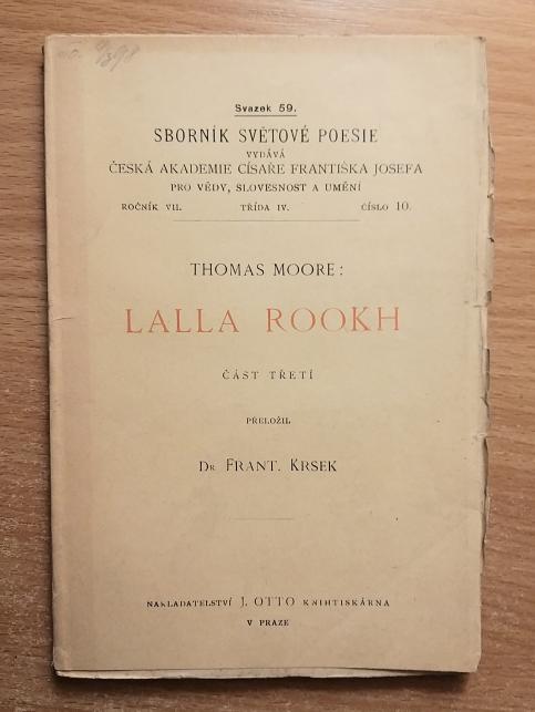 Lalla Rookh I. - III.