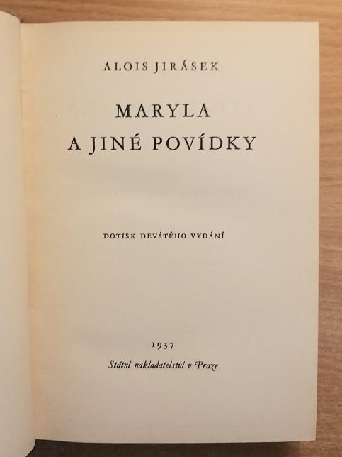 Maryla a jiné povídky