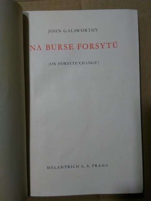 Na burse Forsytů 