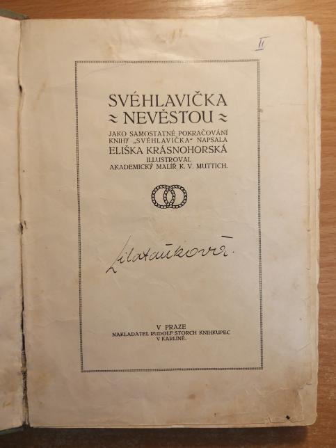 Svéhlavička nevěstou