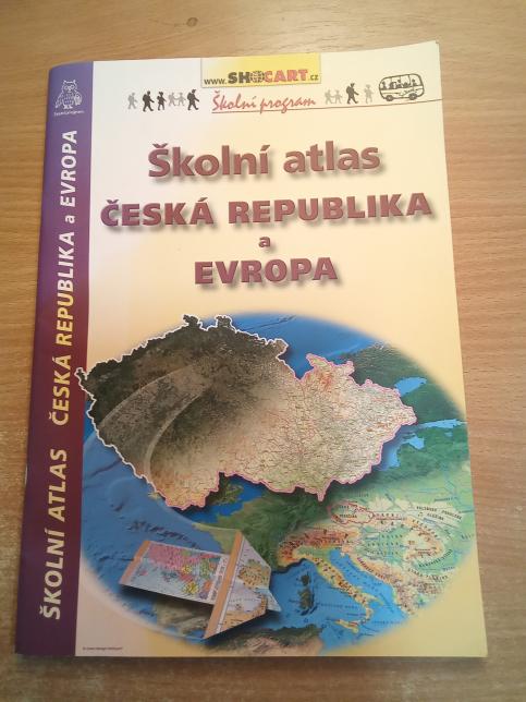 Školní atlas česká republika a evropa