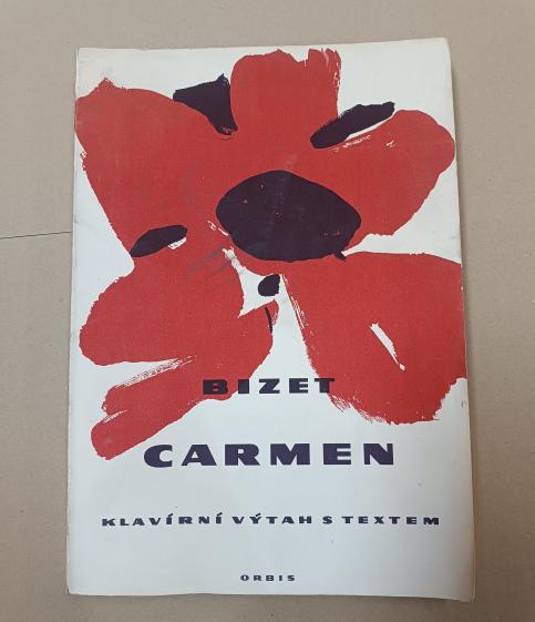 Carmen - klavírní výtah s textem