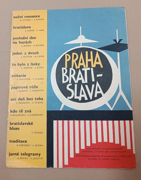 Praha - Bratislava - Tanečné piesne pre spev a klavír 