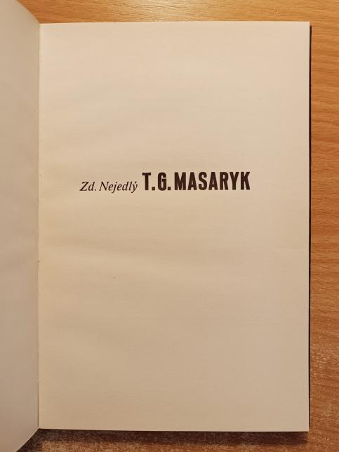 T. G. Masaryk