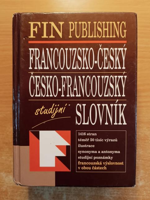 Francouzsko-český, česko-francouzský slovník - studijní