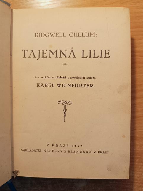 Tajemná Lilie