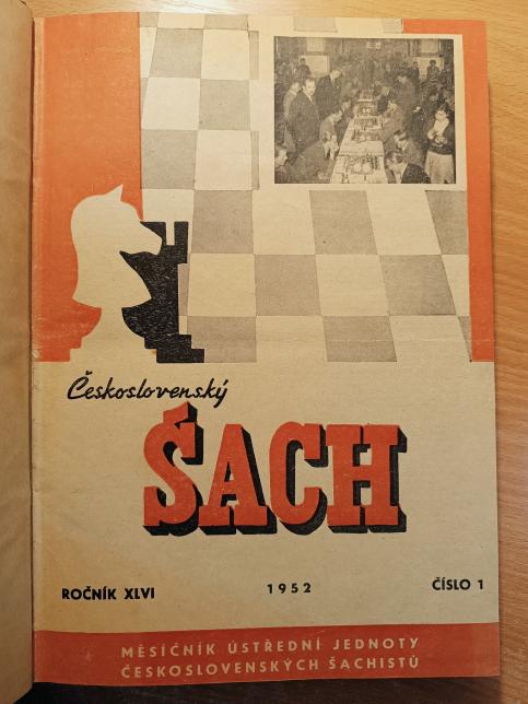 Československý šach ročníky 1952 - 1963