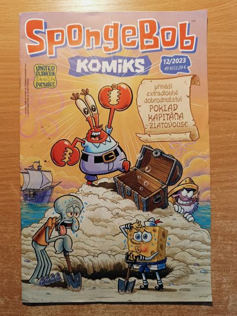 SpongeBob - Poklad kapitána Zlatovouse