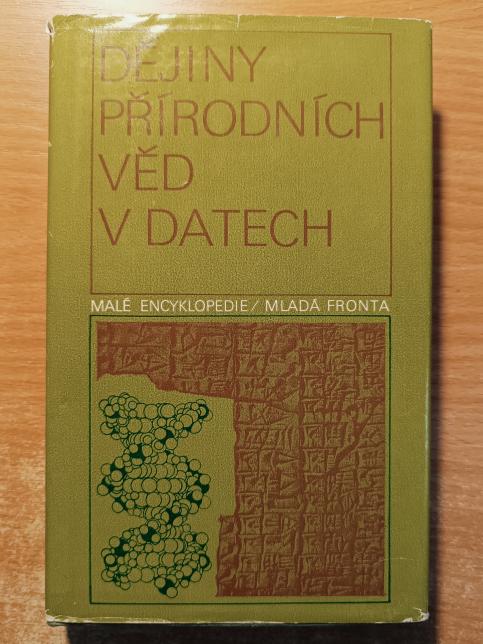 Dějiny přírodních věd v datech