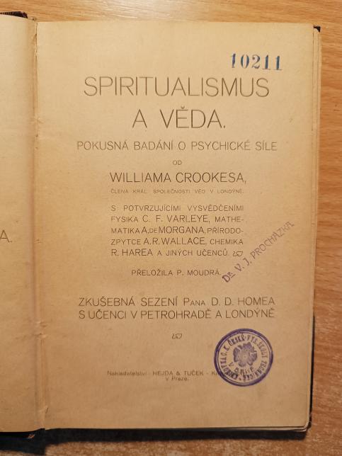 Spiritualismus a věda