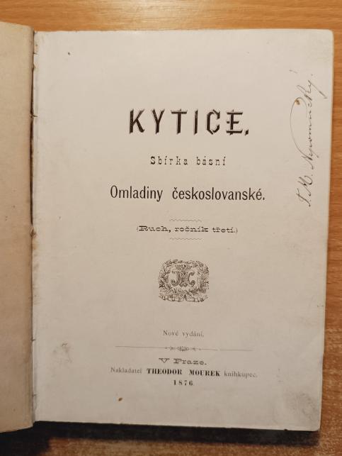 Kytice - Sbírka básní Omladiny českoslovanské