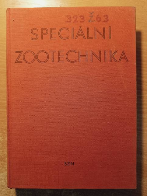 Speciální zootechnika