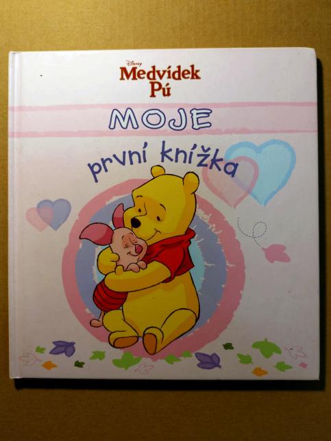 Moje první knížka - Medvídek Pú (růžová)