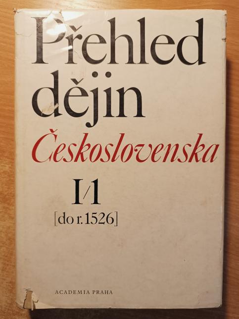 Přehled dějin Československa I/1 a I/2