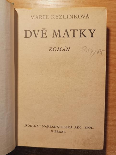 Dvě matky