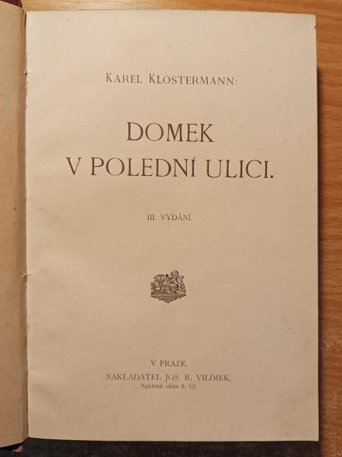 Domek v Polední ulici