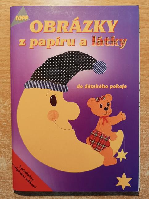 Obrázky z papíru a látky do dětského pokoje