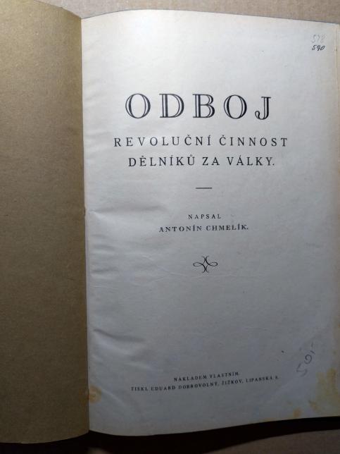 Odboj – Revoluční činnost dělníků za války